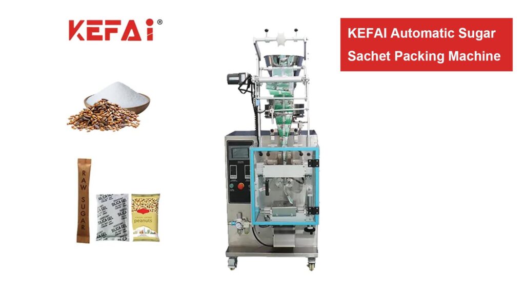 KEFAI Автоматична машина за опаковане на захарни сашета