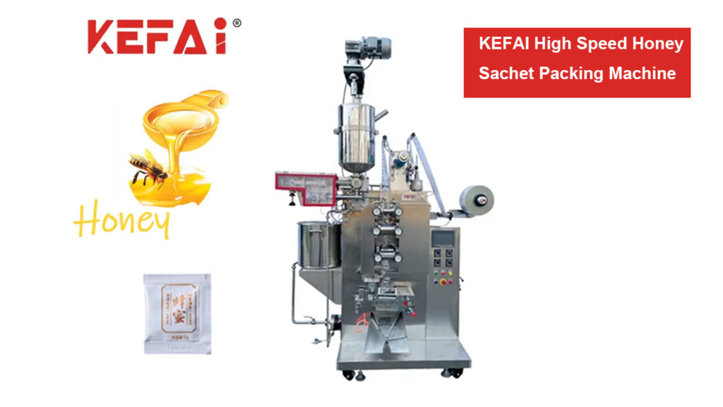 KEFAI високоскоростна автоматична ролкова машина за опаковане на паста мед 1